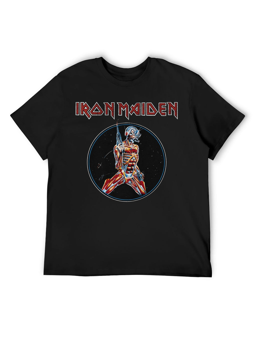 Iron Maiden Cyborg Eddie Graphic T-Shirt