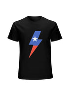 Star Lightning Bolt Minimalist Rock T-Shirt
