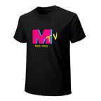 Music Video Graphic Black T-Shirt