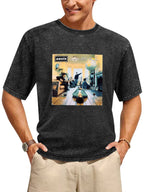 Oasis Definitely Maybe Album Cover Graphic T-Shirt