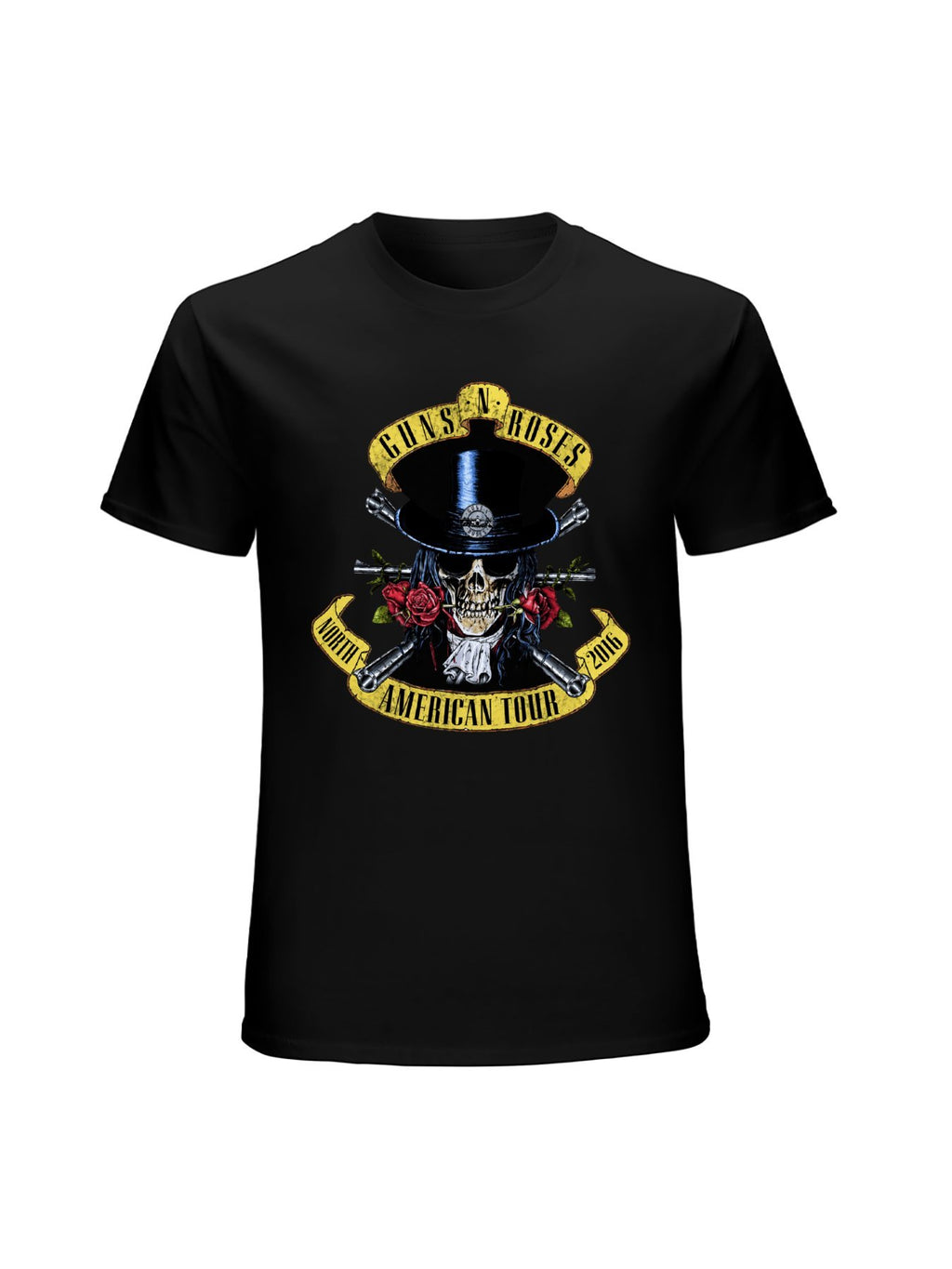 Guns N' Roses North American Tour 2016 Skull Graphic T-Shirt