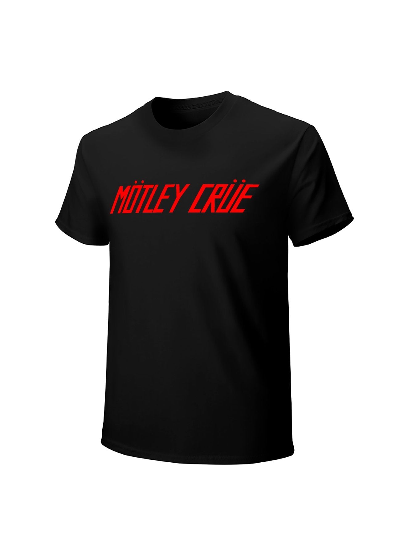 Mötley Crüe Red Minimal Logo Graphic T-Shirt