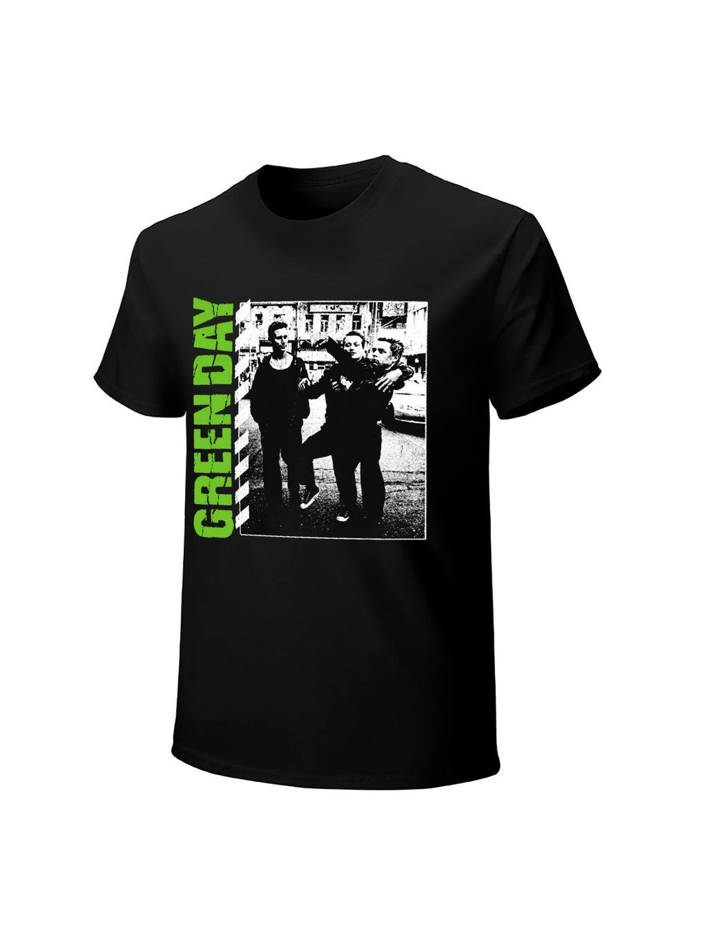 Green Day Band Photo Street Punk Graphic T-Shirt