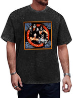 Vintage Washed KISS NYC ’77 Rock and Roll Over Graphic T-Shirt