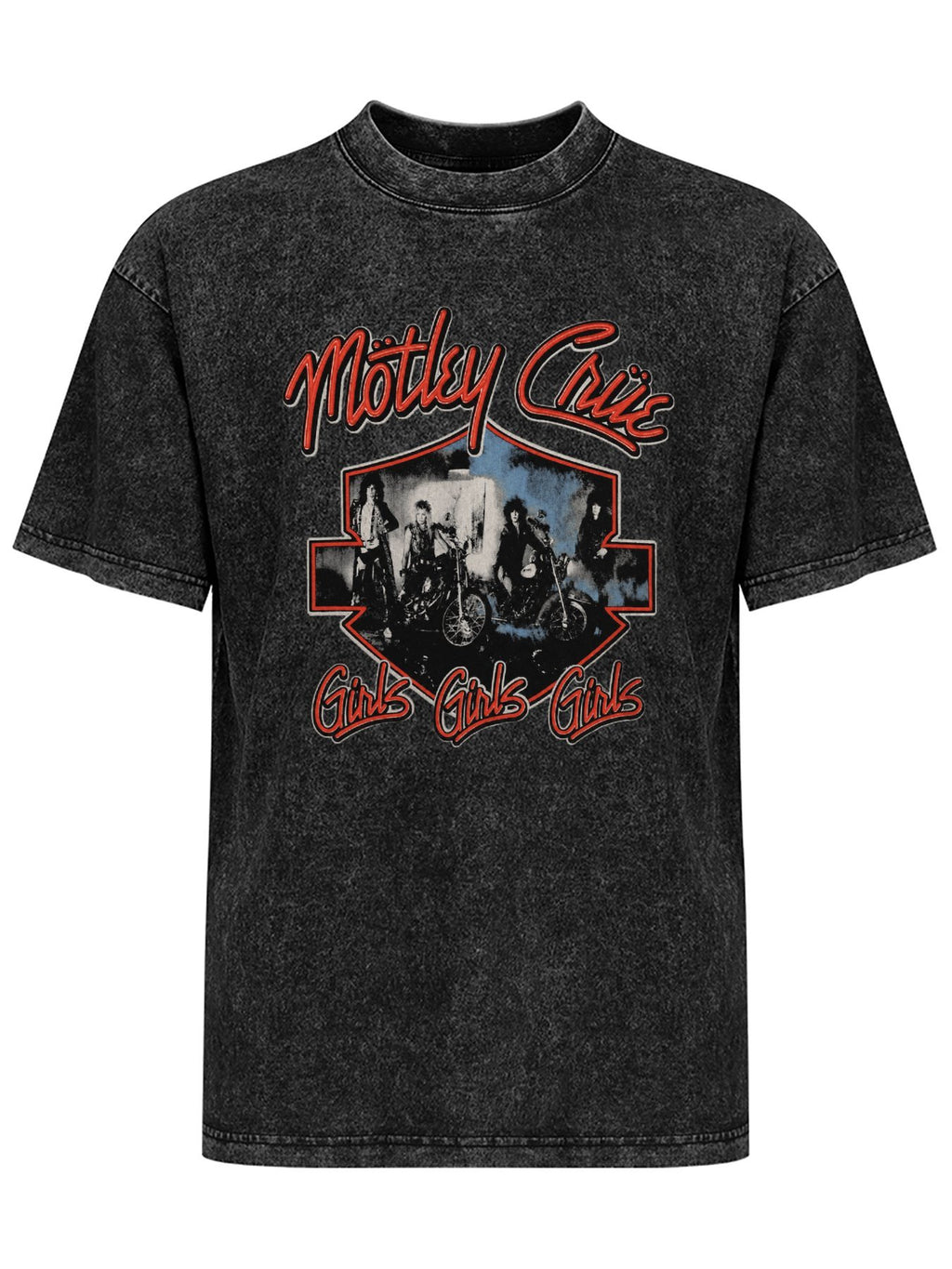 Vintage Washed Mötley Crüe Girls, Girls, Girls Graphic T-Shirt