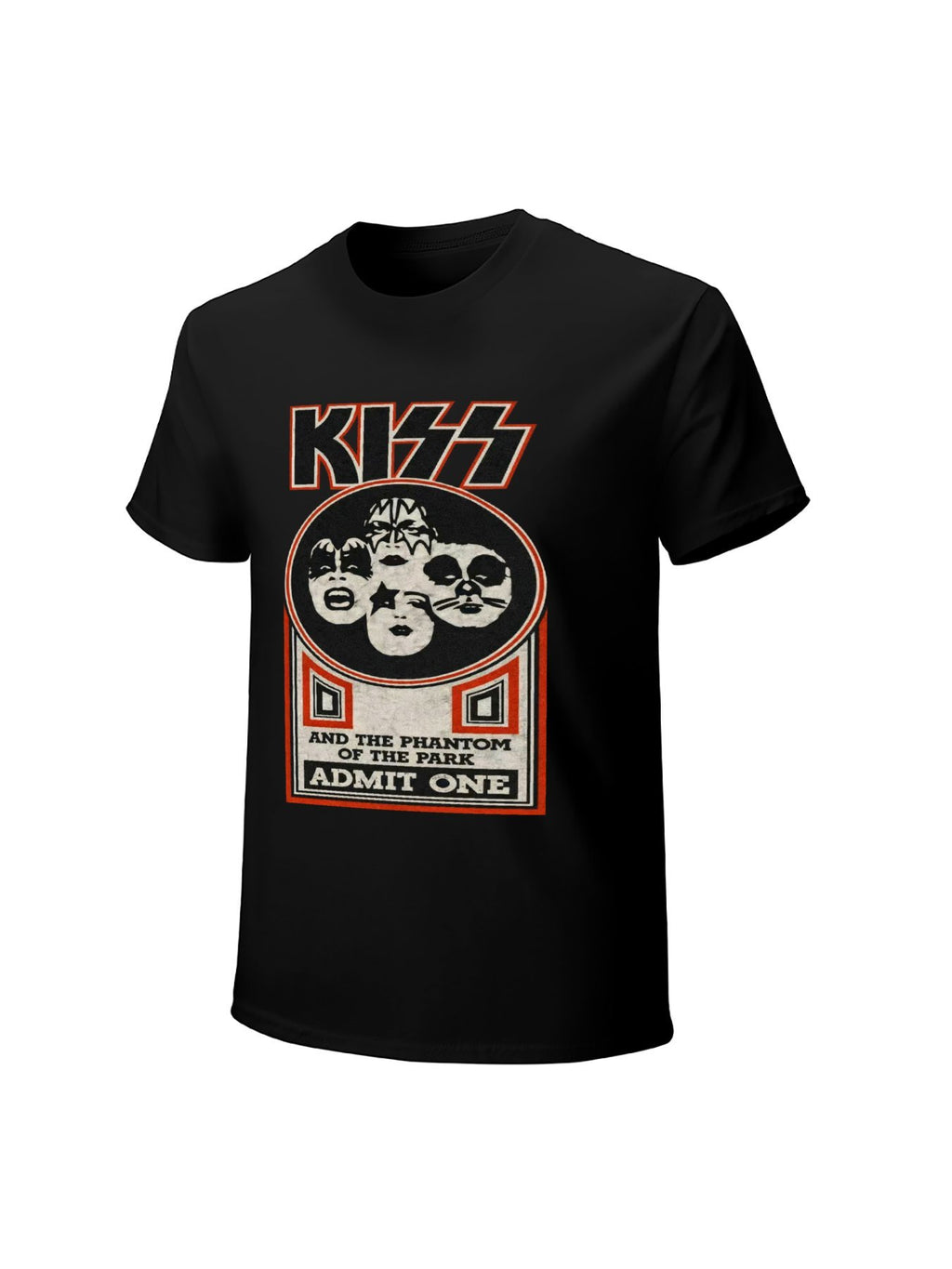KISS Phantom of the Park Ticket Graphic T-Shirt
