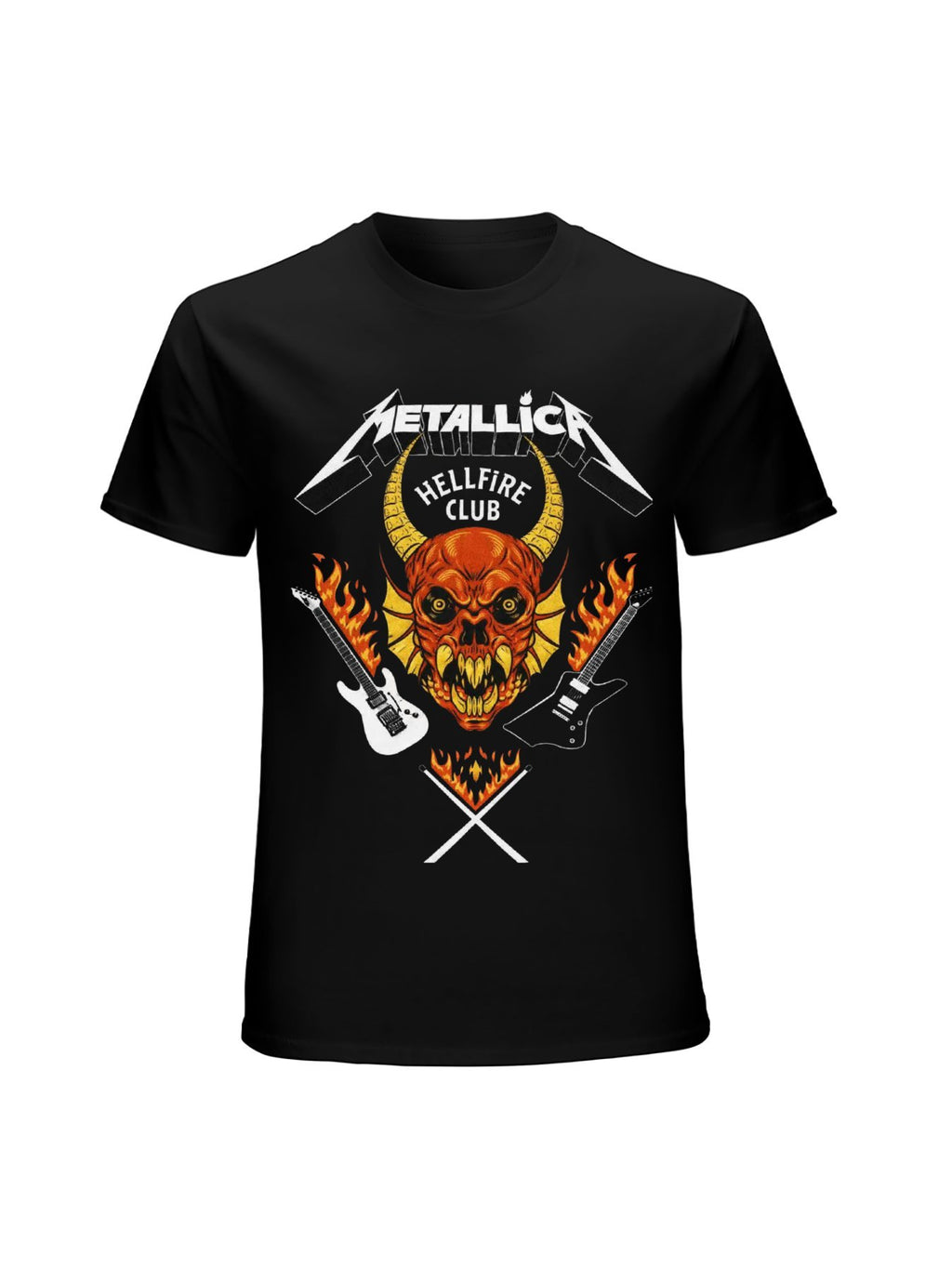 Metallica Demon Skull Hellfire Club T-Shirt