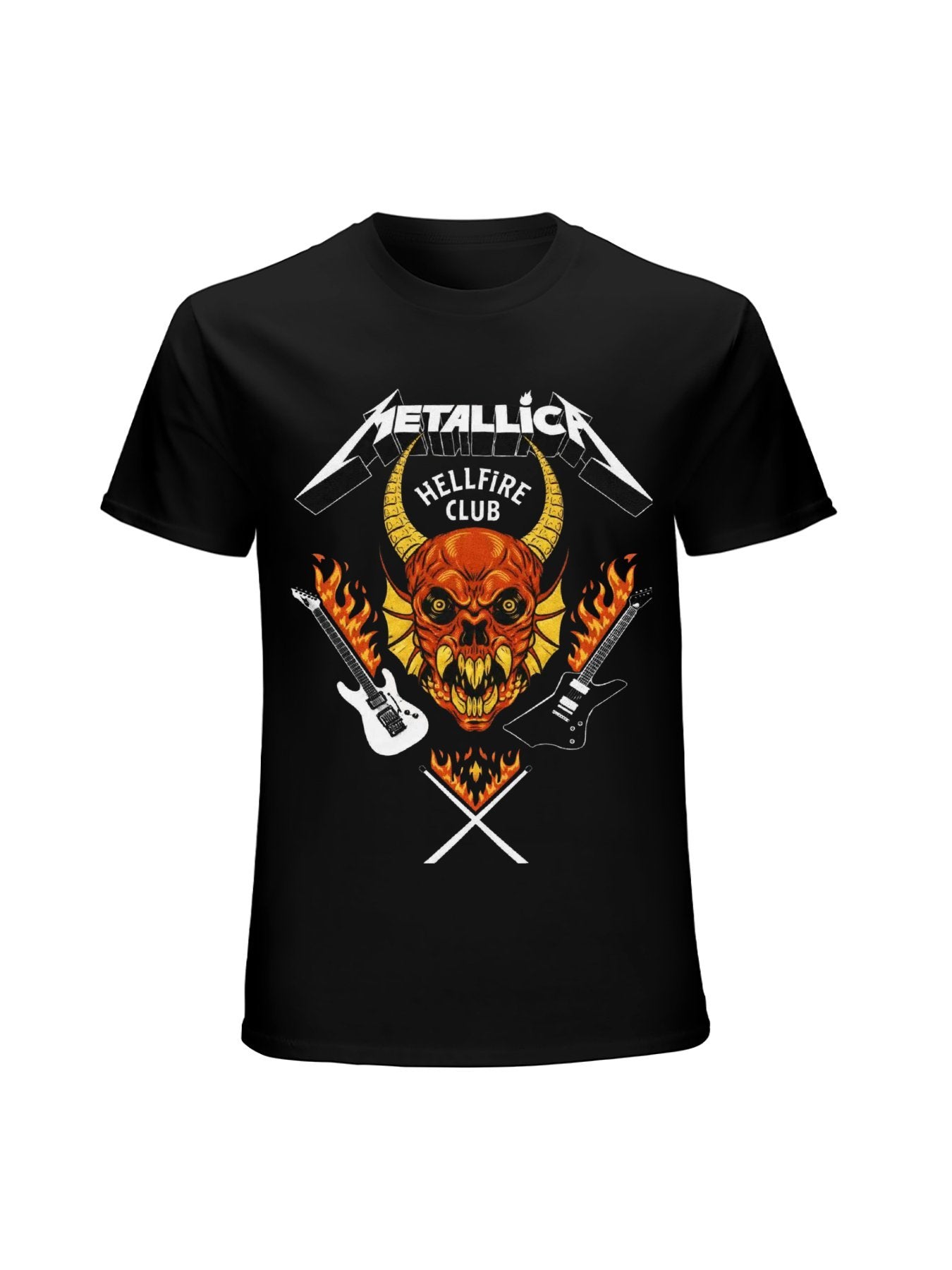 Metallica Demon Skull Hellfire Club T-Shirt