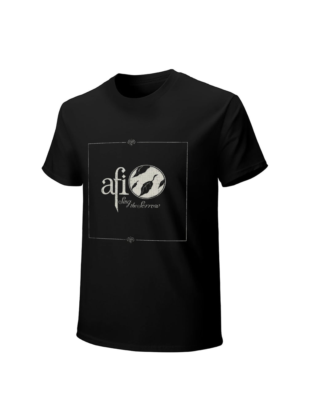 AFI Gothic Moon Emblem Rock Band T-Shirt