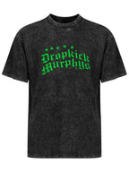 Vintage Washed Dropkick Murphys Green Logo Graphic T-Shirt