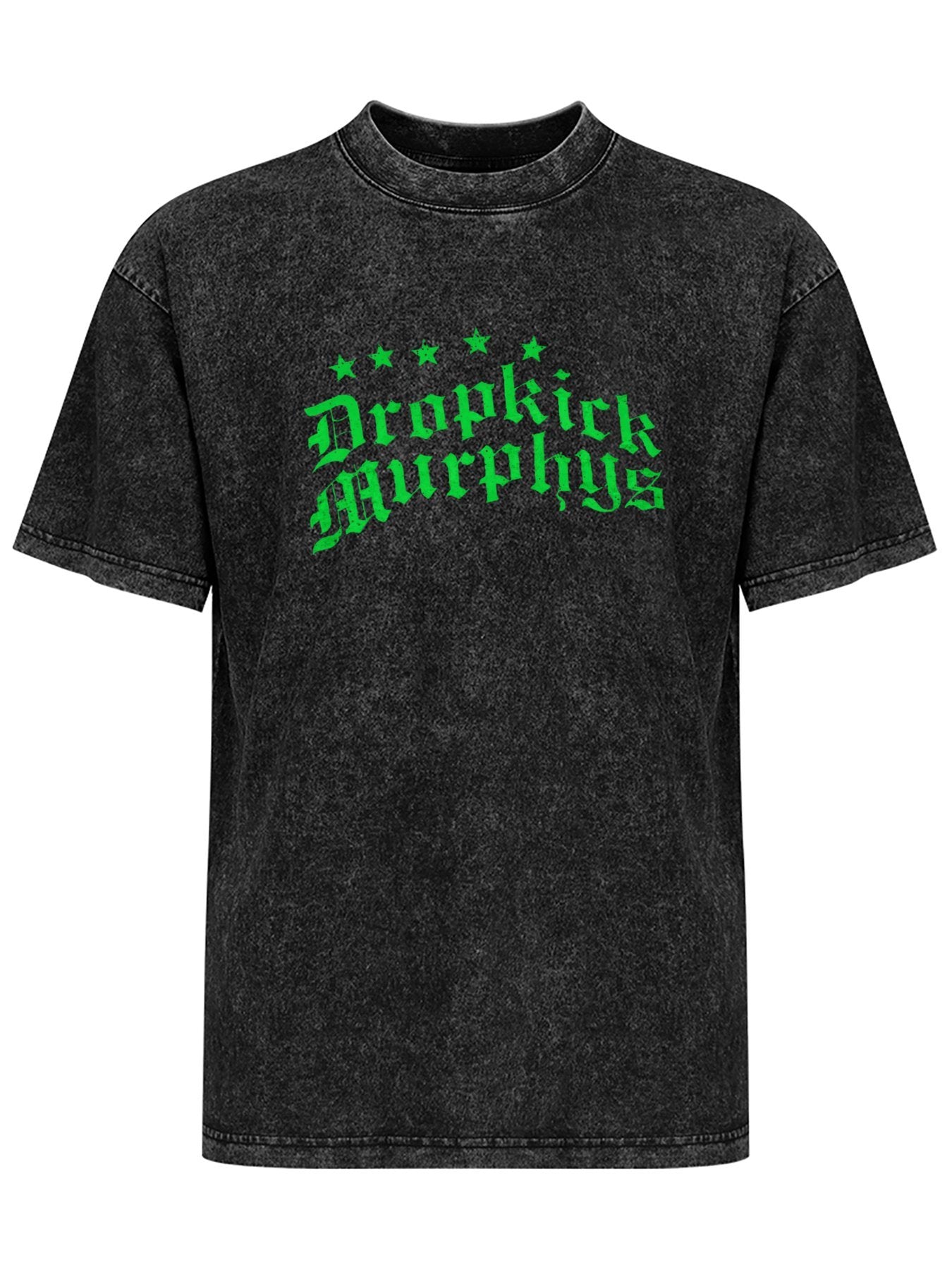 Vintage Washed Dropkick Murphys Green Logo Graphic T-Shirt