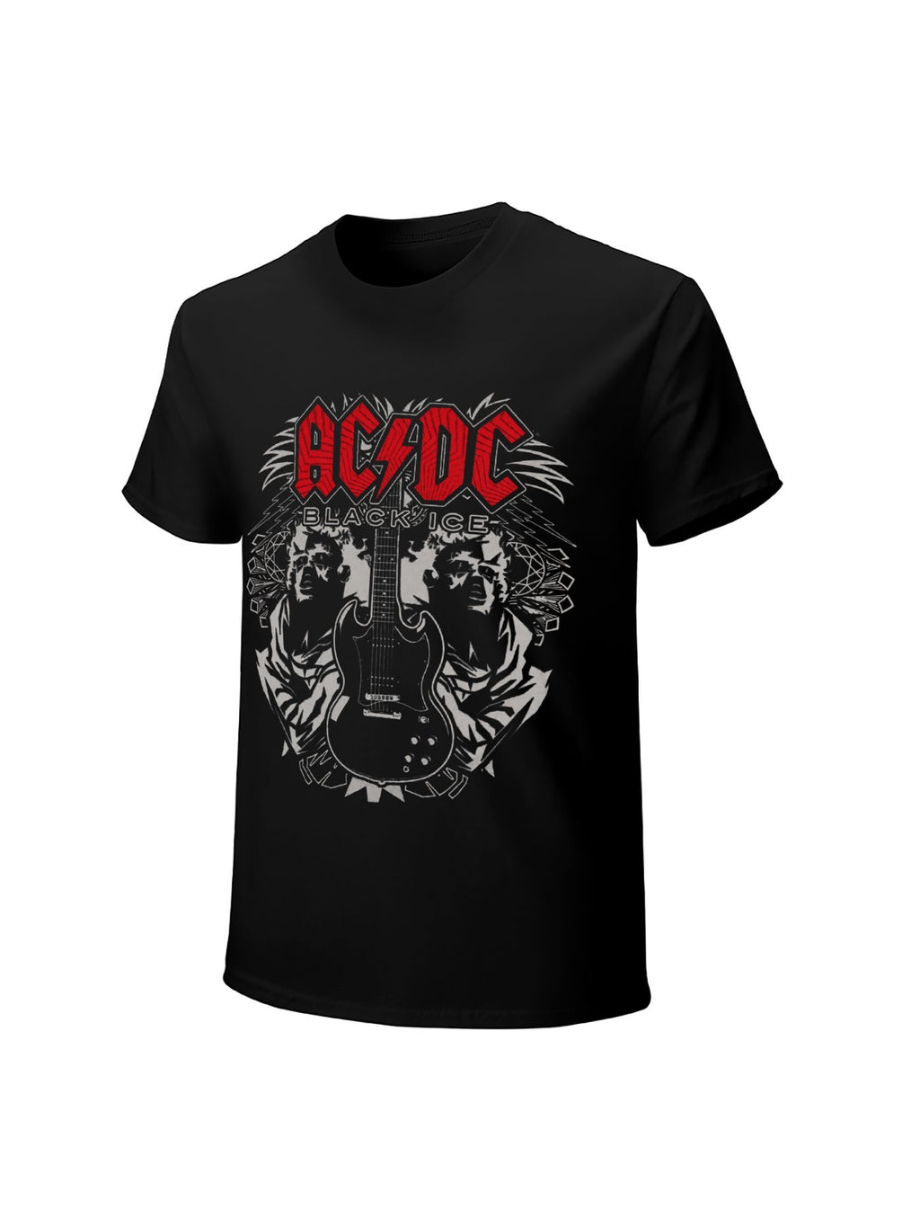 AC/DC Black Ice Guitar Graphic T-Shirt