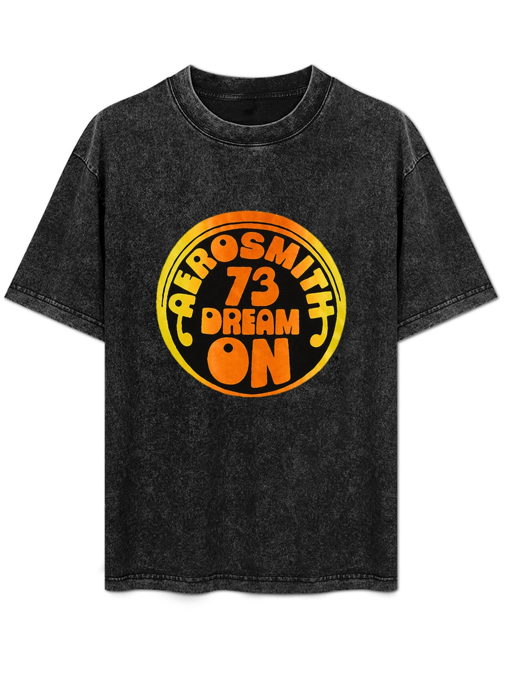 Aerosmith 73 Dream On Circle Graphic T-Shirt