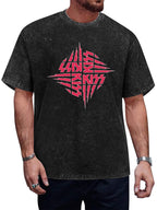 KISS Unmasked Pink Logo Graphic T-Shirt