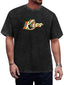 Kiss Retro Lettering Vintage Washed T-Shirt