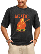 AC/DC PWR UP Tour 2025 Angus Young Graphic T-Shirt