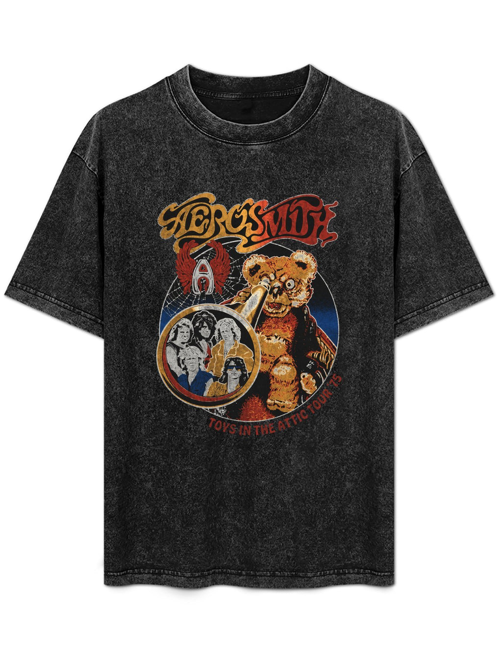 Aerosmith Toys in the Attic Tour ’75 Bear Graphic T-Shirt