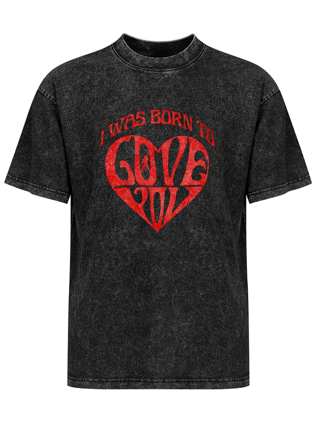 Freddie Mercury I Was Born to Love You Heart Graphic T-Shirt