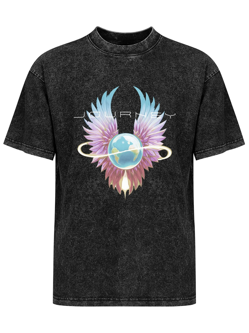 Journey Winged Globe Graphic T-Shirt