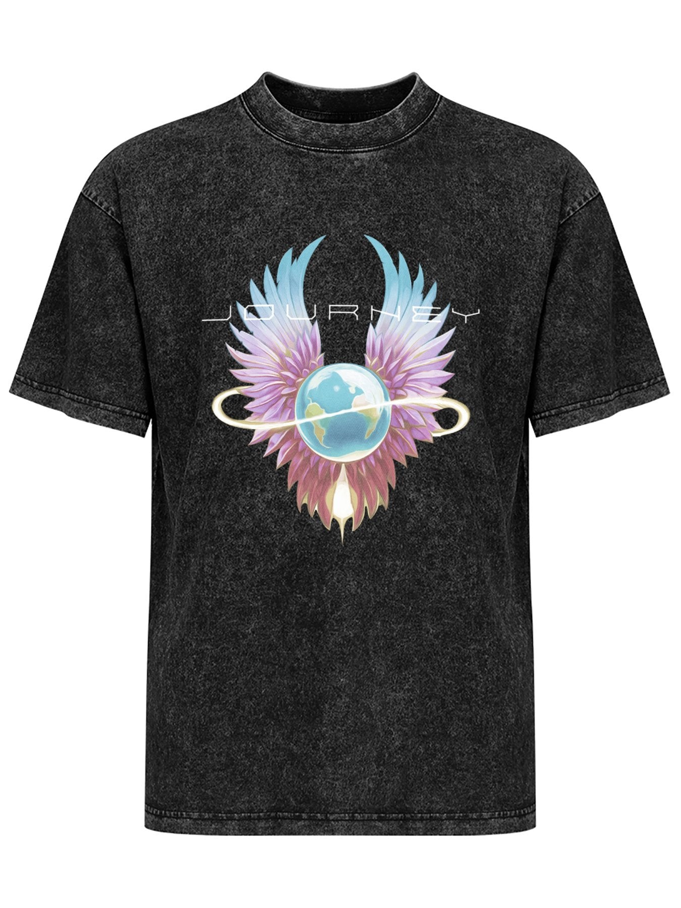 Journey Winged Globe Graphic T-Shirt