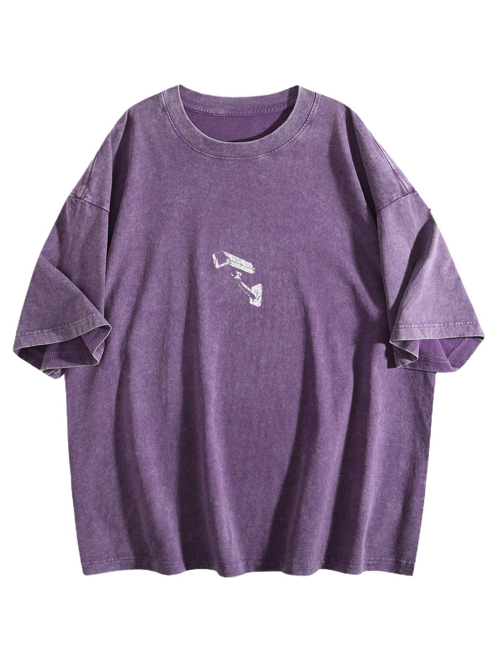 Security Camera Washed Graphic T-Shirt