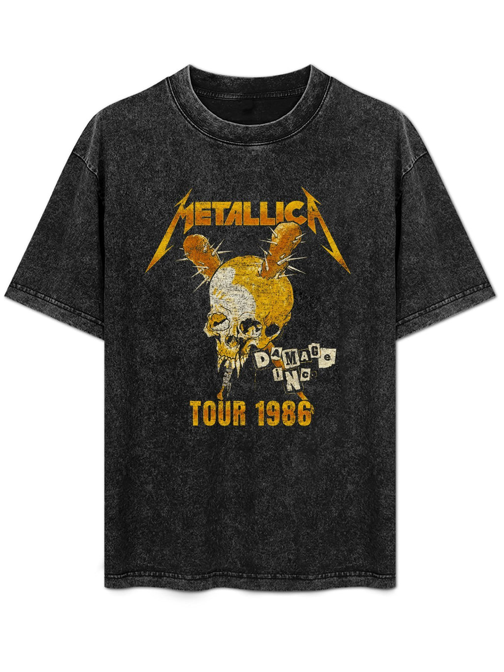 Metallica Damage Inc. Tour 1986 Graphic T-Shirt