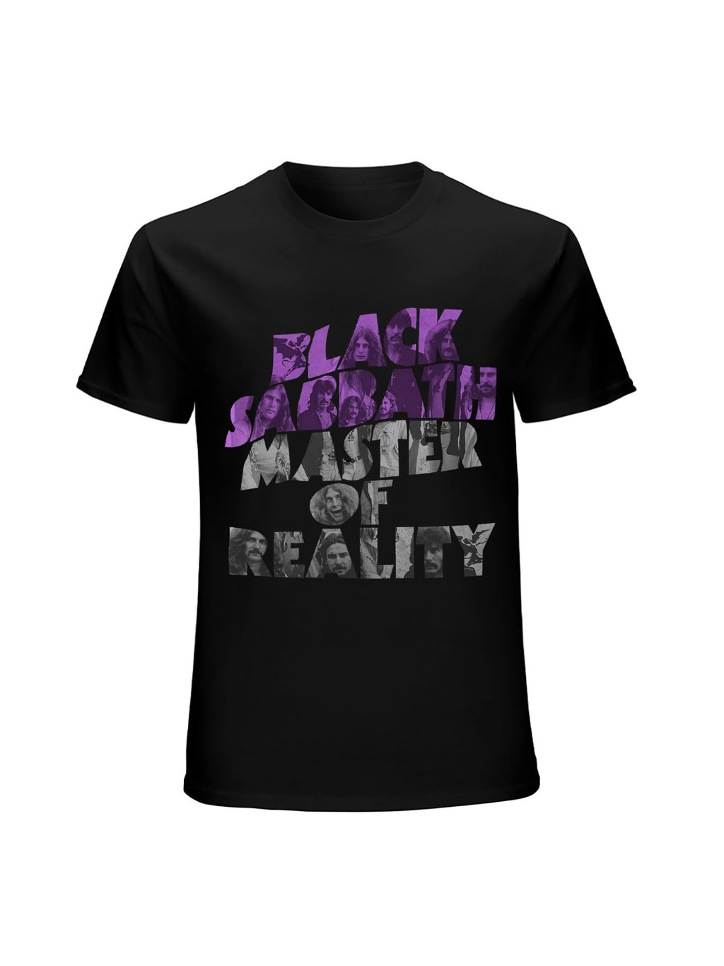Black Sabbath Master of Reality Photo Collage T-Shirt