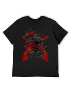 Guns N’ Roses Floral Revolver Graphic T-Shirt