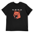 N.E.R.D Dog Graphic Black T-Shirt