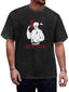 Smoke First Speak Never Skull Graphic Washed T-Shirt