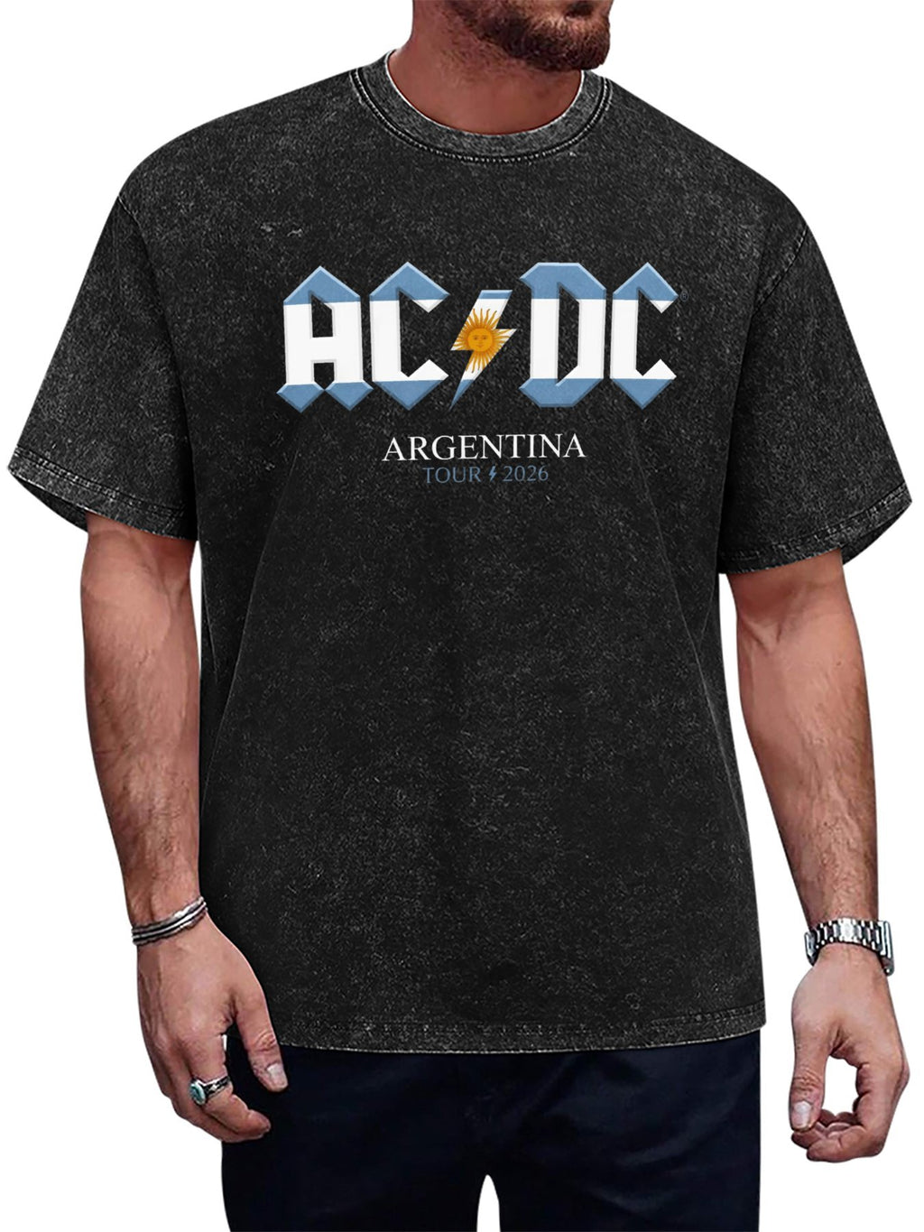 AC/DC Argentina Tour 2026 Graphic T-Shirt