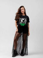 Green Day Dog Film Frame Punk Graphic T-Shirt