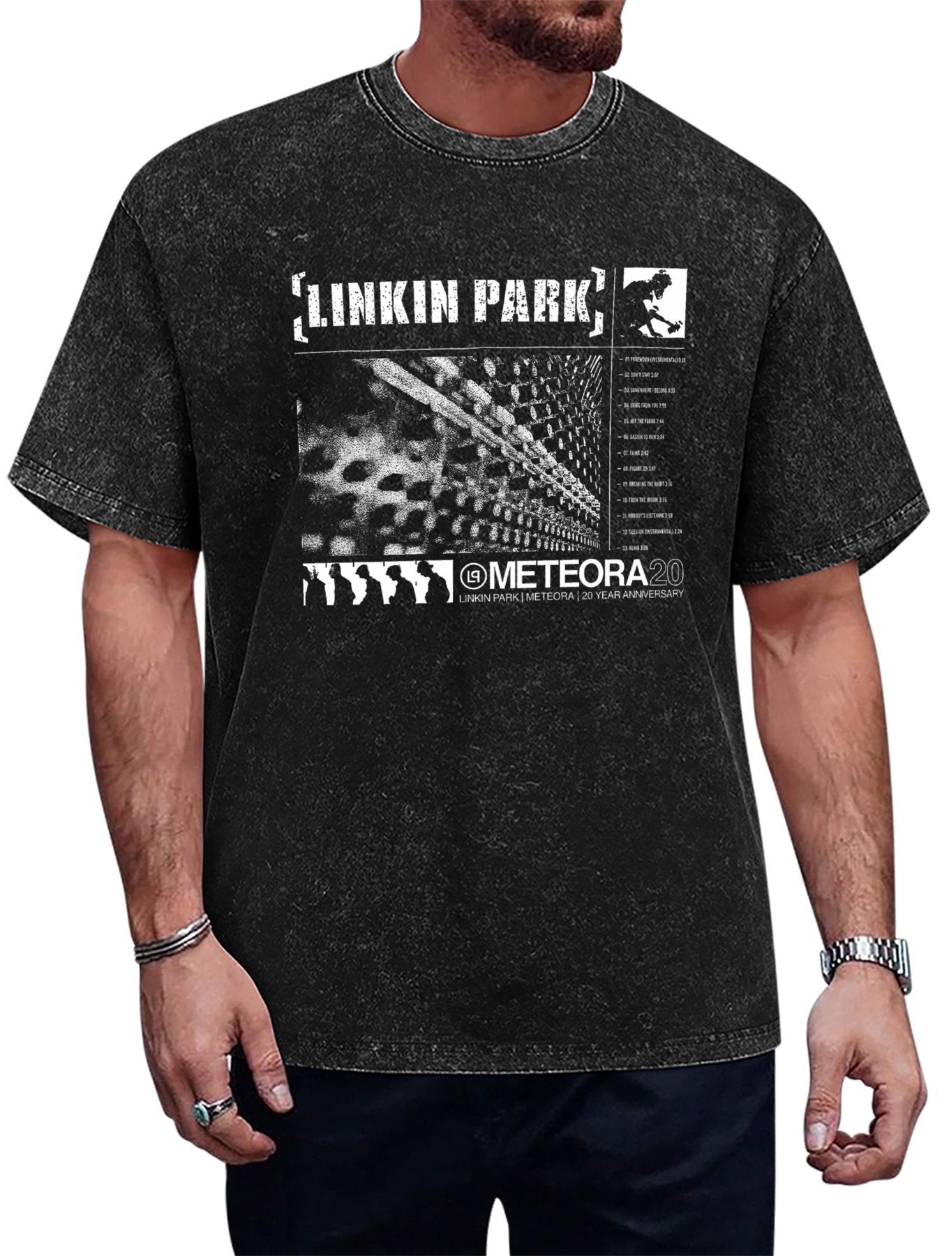 Vintage Washed Linkin Park Meteora 20 Graphic T-Shirt