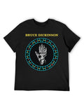 Bruce Dickinson Skeletal Hand Graphic T-Shirt