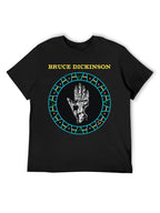 Bruce Dickinson Skeletal Hand Graphic T-Shirt