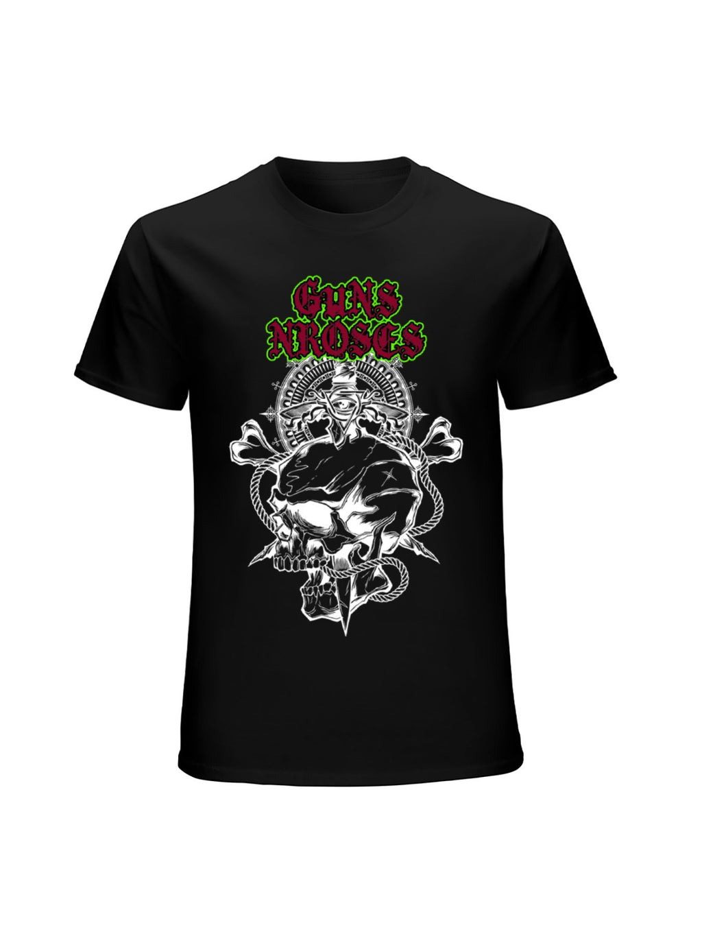 Guns N’ Roses Skull Eye Graphic T-Shirt