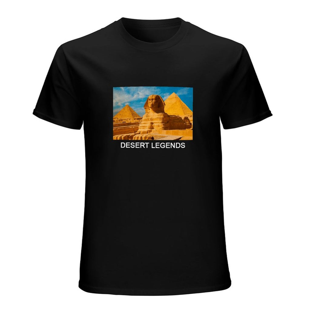 Desert Legends Sphinx Graphic Black T-Shirt