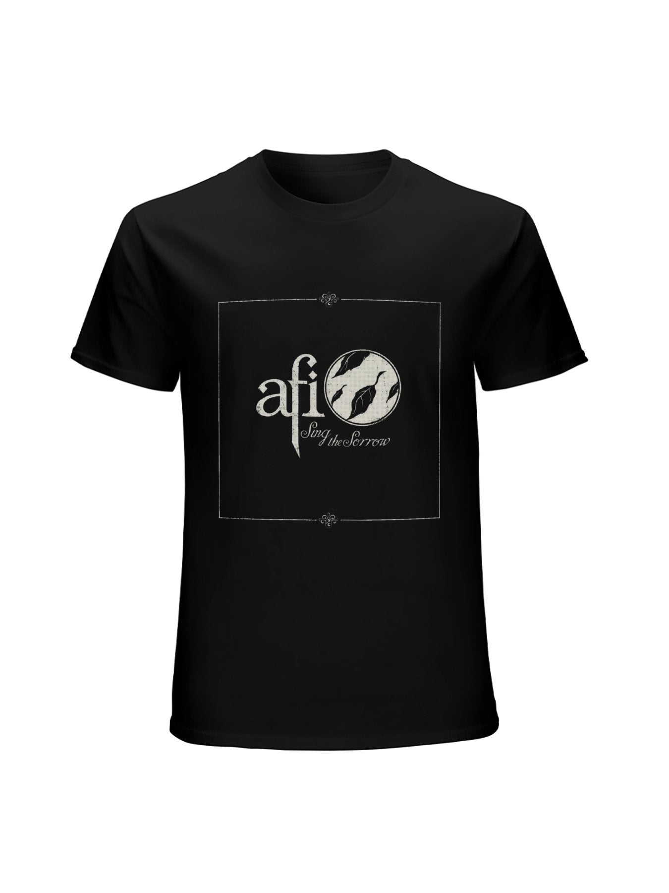 AFI Gothic Moon Emblem Rock Band T-Shirt