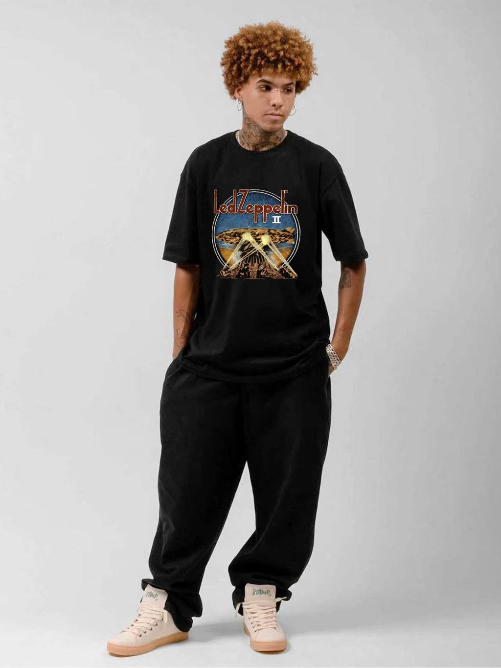Led Zeppelin II Airship Graphic T-Shirt