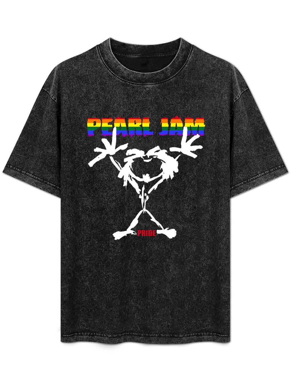 Pearl Jam Pride Rainbow Graphic T-Shirt