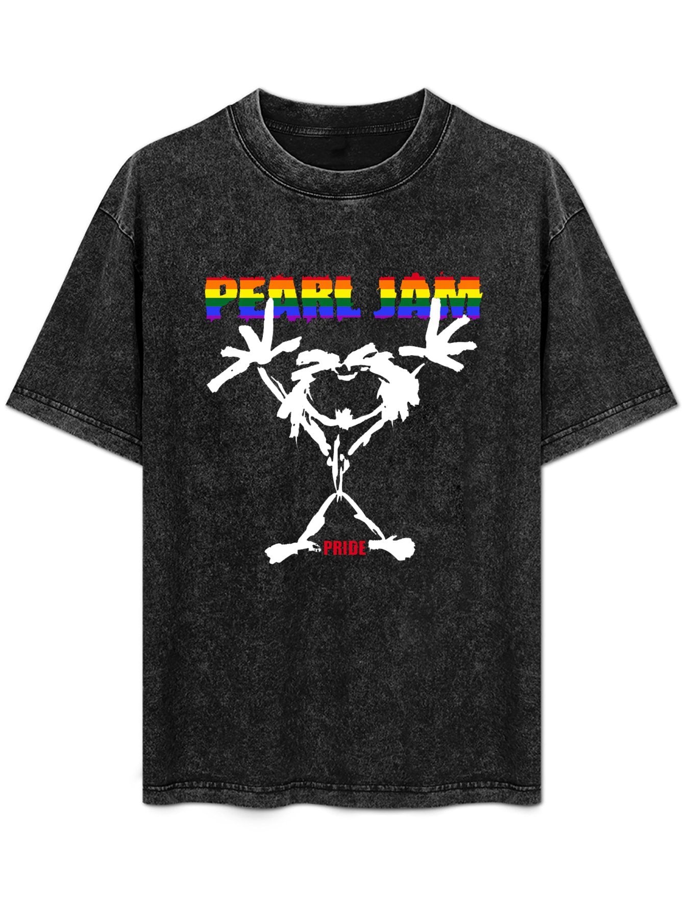 Pearl Jam Pride Rainbow Graphic T-Shirt