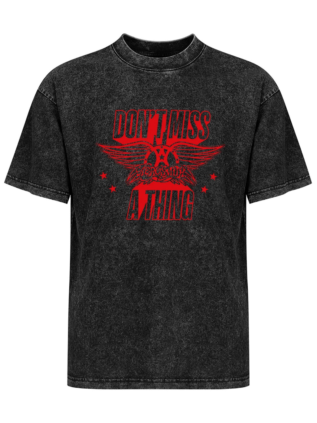 Aerosmith Don’t Miss a Thing Winged Logo Graphic T-Shirt
