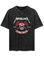 Metallica Kill 'Em All Skull Graphic T-Shirt