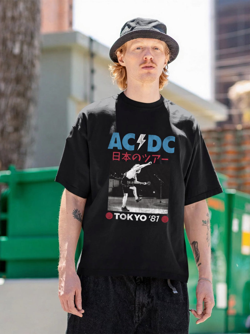 AC/DC Guitarist Tokyo ’87 Japanese Tour T-Shirt