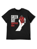 Green Day American Idiot Heart Grenade Graphic T-Shirt