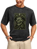 Vintage Iron Maiden Eddie Undead Captain Graphic T-Shirt