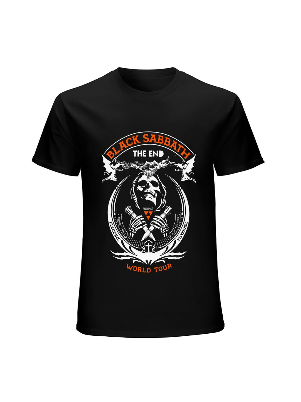Black Sabbath Grim Reaper Crest Final Tour T-Shirt