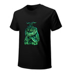 Grinch Character Graphic Black T-Shirt