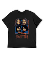 Led Zeppelin Band Portrait Vintage Rock T-Shirt