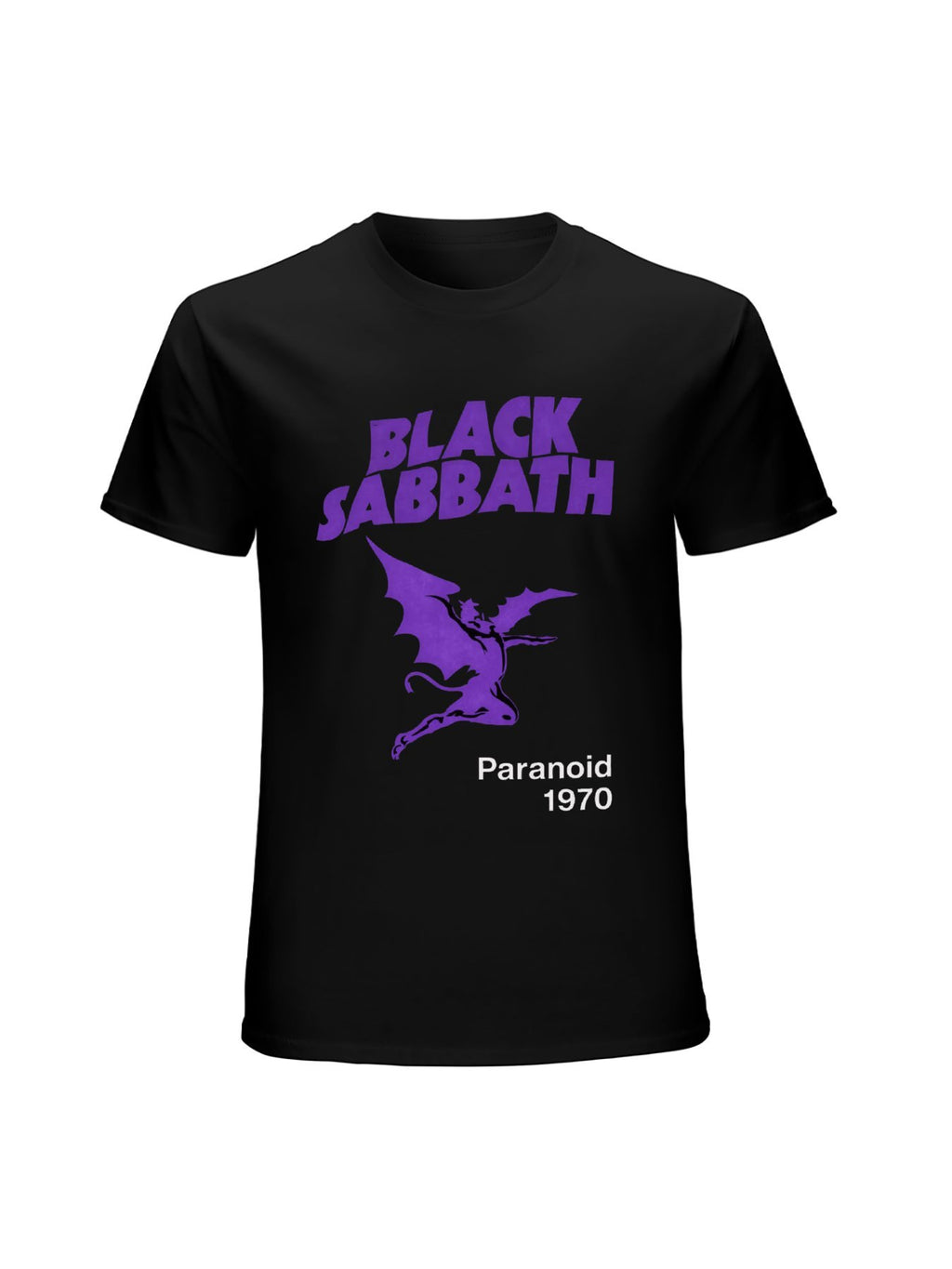 Black Sabbath Winged Demon Paranoid 1970 T-Shirt